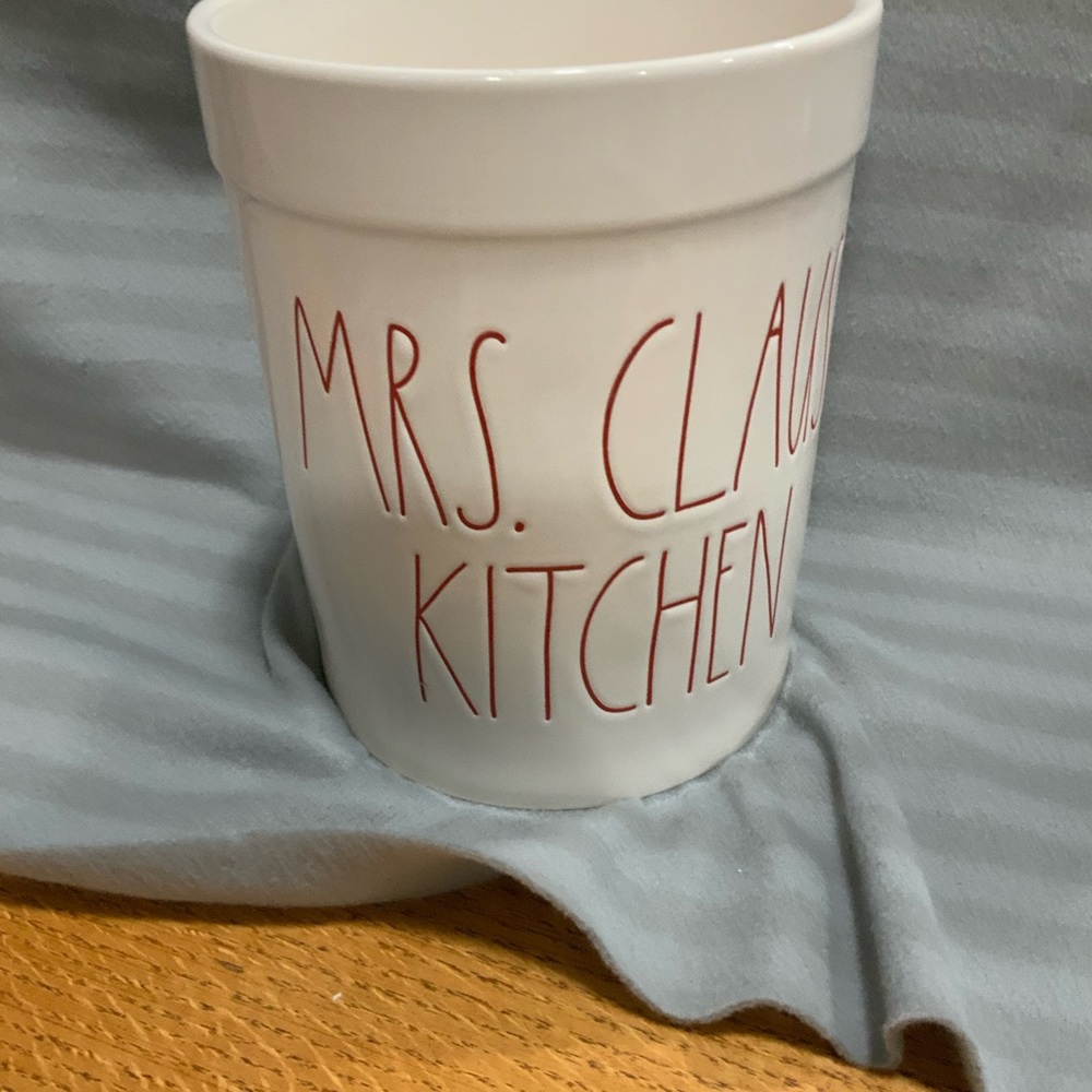 Rae Dunn Mrs. Claus’s Kitchen Canister